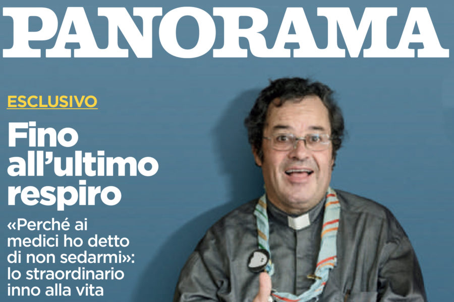 Luca Rotondo tearsheets per panorama assignment reportage padre modesto fino all