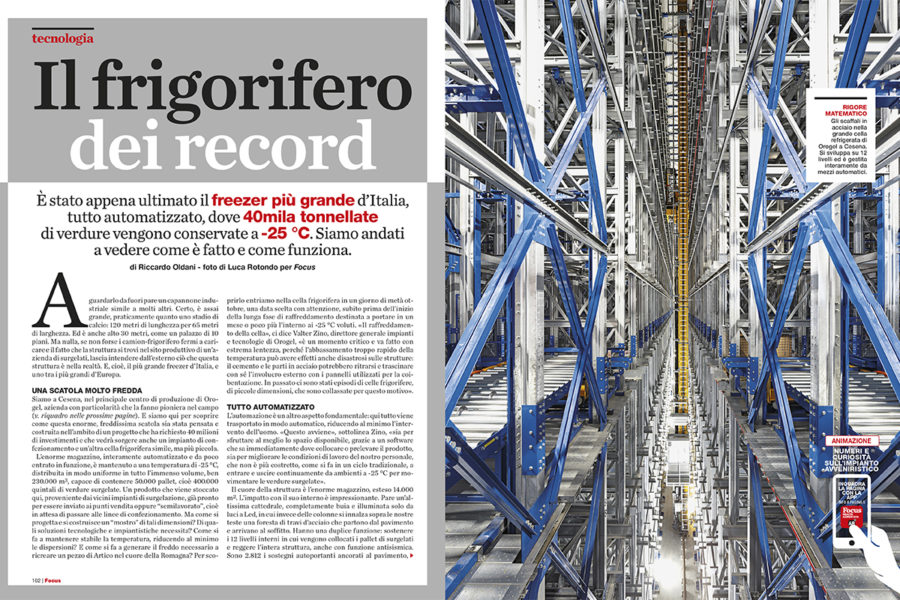 Luca Rotondo_fotografo_focus_mondadori_orogel_freezer_industrial_Photographer_italy_reportage_reporter_assignement