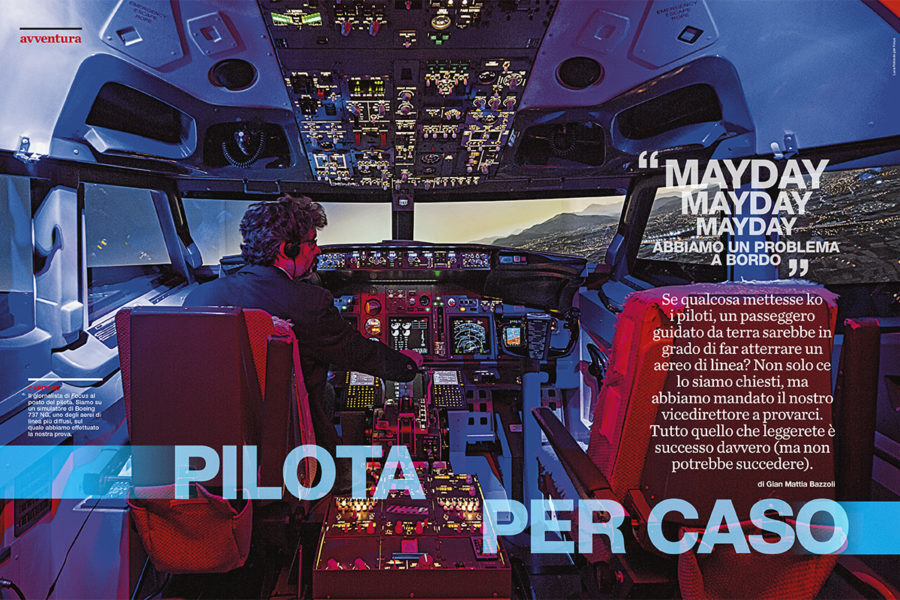 Luca Rotondo_fotografo_focus_mondadori_flight simulator_simulatore di volo_boeing_industrial_Photographer_italy_reportage_reporter_assignement